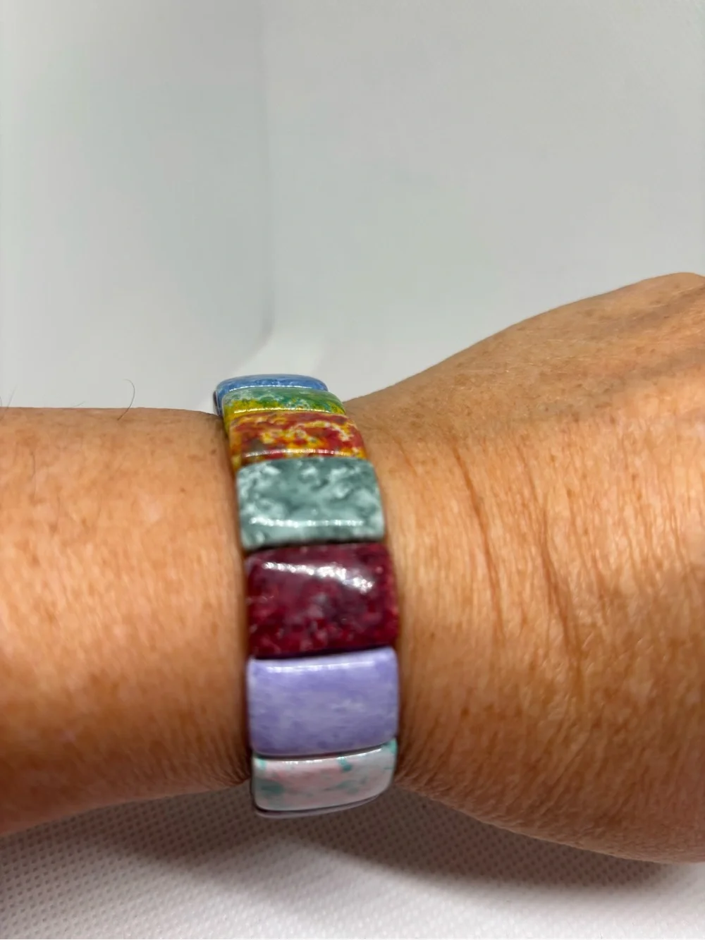 Hand Crafted vibrant hand